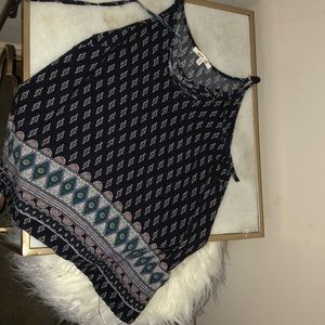 Patterned Tank Top